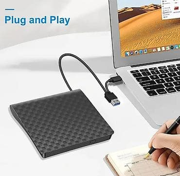 dişlər: Xarici USB DVD/CD oxuducu-yazıcı - USB 3.0 və USB-C qoşulma: yüksək — 1