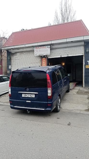 mersedes avtobus satışı: Viano İcarəsi 7+1 salon kondisonerli yalnız real şəxslər əlaqə — 2
