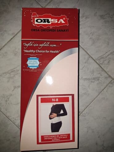 Tibbi avadanlıq: ORSA Ortopedi Sanayi N-8 – Hamiləlik kəməri (bel dəstəkləyici) hamilə — 3