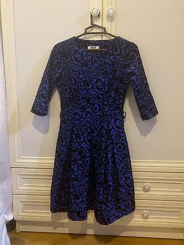 göy don: Brend: ANEMON Bədən ölçüsü: s yeni kimidi Model: A-kesim, beldən — 1