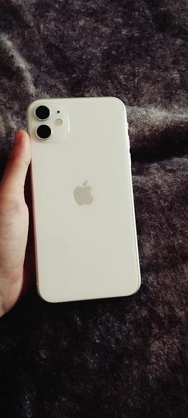 IPhone 11, 128 GB, Ağ, Face ID