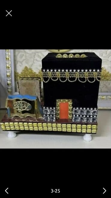 en son sekiller: İslam mövzulu divar tablo və dekor kolleksiyası - Qızılı işləməli — 9