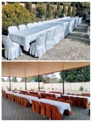 столовая в аренду: Plastik stullar icarəyə verilir. -Ad günləri, nişan, xına, toy — 8