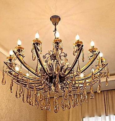 cılcıraq: Çılçıraq, 10 və daha çox lampa, Metal — 2