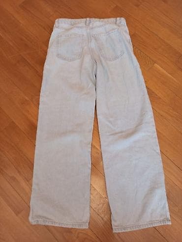 Детская одежда и обувь: Məhsul:Primark, Uşaq cins şalvarı – geniş balaqlı (Wide Leg) - — 3