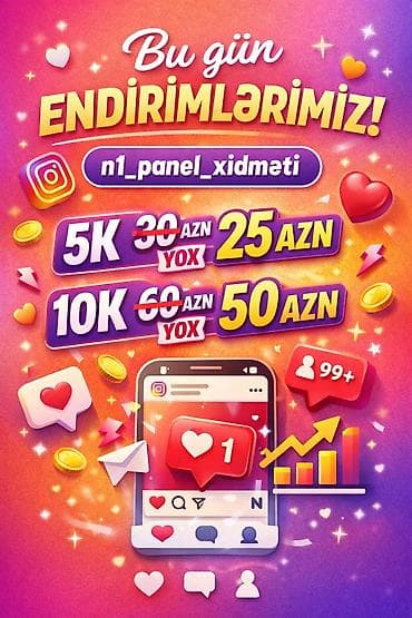 ekskavator isi elanlari: N1 Panel Xidməti – Instagram üçün panel xidmətləri - Takib paneli: - — 3