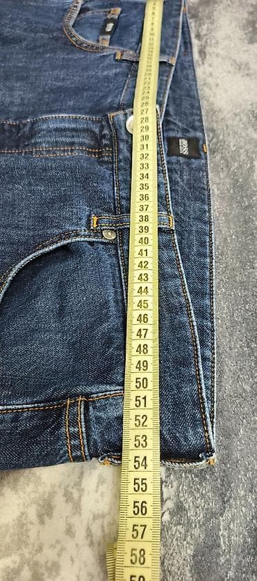 Мужская одежда: Мужские джинсы, Hugo Boss, 2XL — 8