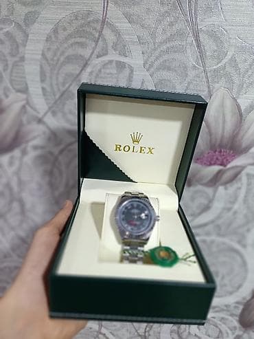 saatli: Yeni, Qol saatı, Rolex, rəng - Gümüşü — 3