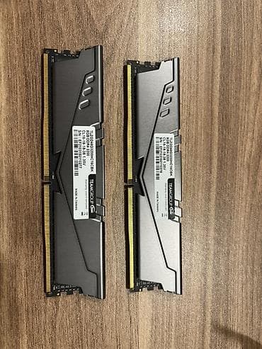 Monitorlar: Operativ yaddaş (RAM) Team Group, 16 GB, 3200 Mhz, DDR4, PC üçün, İşlənmiş — 3