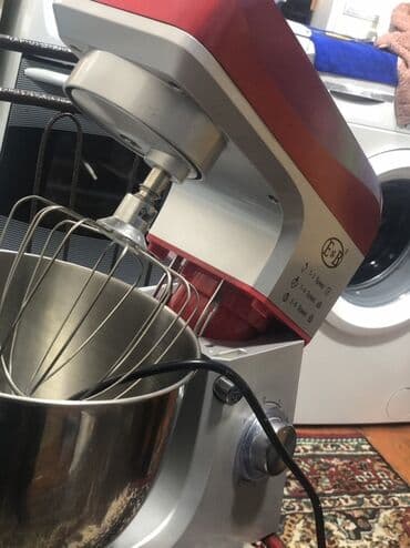 corek bisirme aparati: E•B stasionar mətbəx mikseri Yeni - Korpus: gümüşü-sz rəng — 3