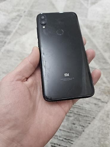 ps4 2 tb: Xiaomi Mi Play, 64 GB, rəng - Qara, 
 Barmaq izi — 2