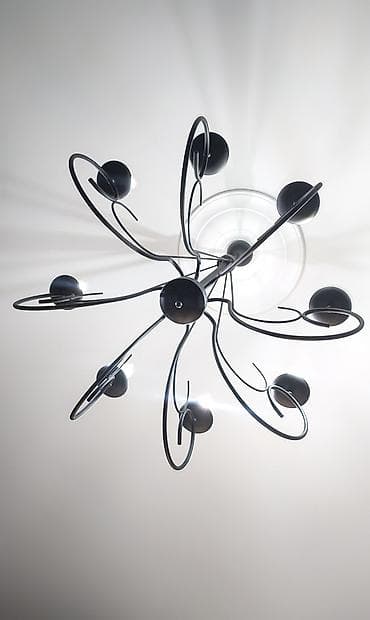 resim: Çılçıraq, 8 lampa, Metal — 3