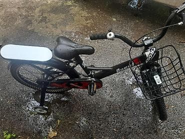 balaca velosiped: Uşaq velosipedi – Apsel Cross BMX tərzi - Rəng: qara, qırmızı — 3