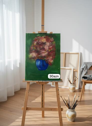 Şəkildəki rəsmlərin qiyməti üzərindəki qiymətdir üzərində hədiyyə