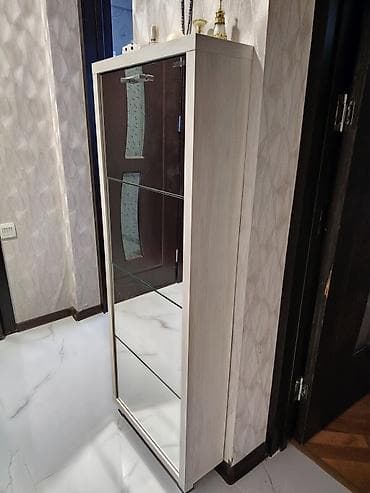tut: Yeni, 4 qapılı, Ağ, Taxta Ayaqqabı dolabı — 4