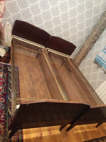 2 mərtəbəli çarpayı: İkinəfərlik çarpayı, Bazalı, Matrassız, Siyirməsiz — 1