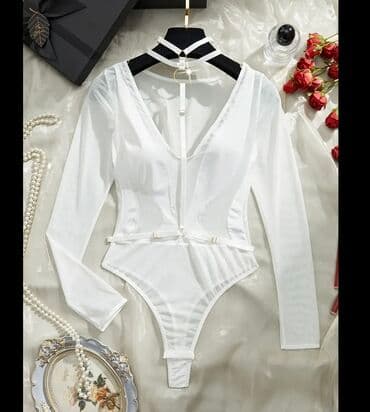 Dəstlər, kostyumlar: Tulum, One size, rəng - Ağ — 7