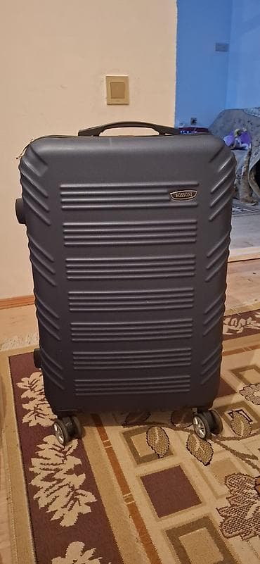 teleskoplar: HOSSONI sərt korpuslu böyük ölçülü səyahət çamadanı - Material: sərt — 3