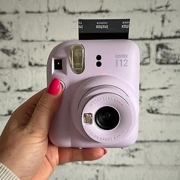 Fujifilm Instax Mini 12 – ani fotoşəkil kamerası - Rəng: açıq