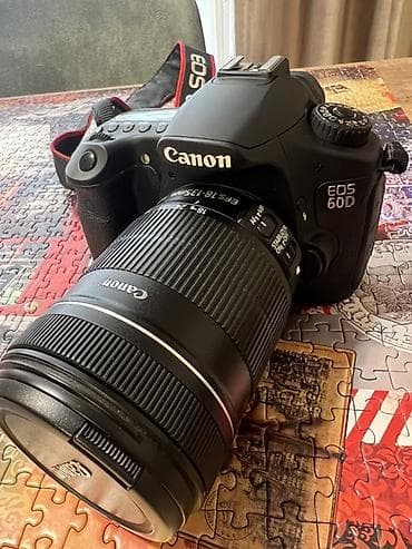 çant: Canon EOS 60D DSLR fotoaparat seti - Korpus: Canon EOS 60D — 1