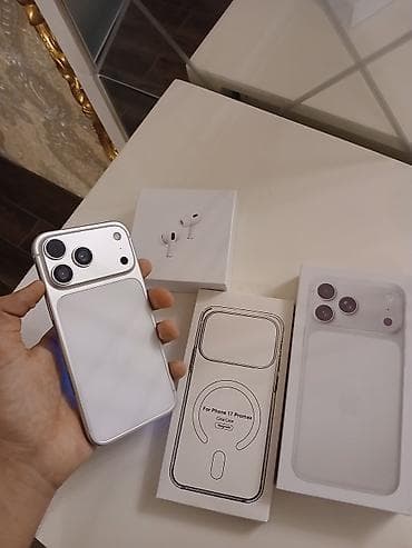 iphone 12 adapter: IPhone 17 Pro Max, 128 GB, Ağ — 1