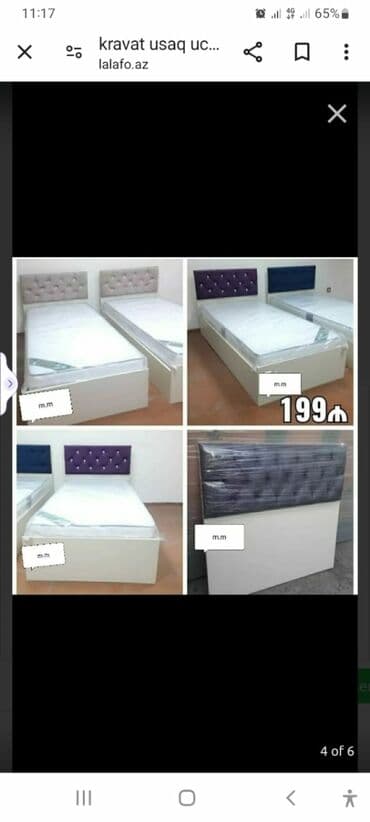 divan çarpayı: Yeni, Təknəfərlik çarpayı, Bazasız, Matras ilə, Siyirməsiz, Azərbaycan — 10