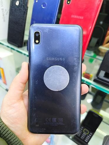 samsung kondisoner: Samsung Galaxy A10, rəng - Mavi, Sensor — 1
