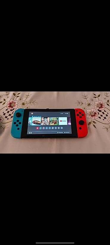 nintendo switch cip: Nintendo Switch konsolu yaxsi veziyyetdedi dock var hdmi ile — 1