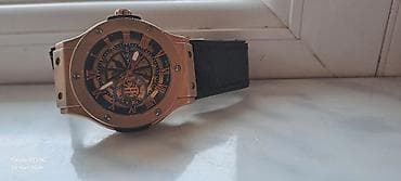 3 d saat: Qol saatı, Hublot, rəng - Qızılı — 1