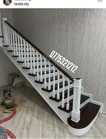 gence taxta: Yeni Pilləkən məhəccəri, Taxta, Pulsuz çatdırılma — 8