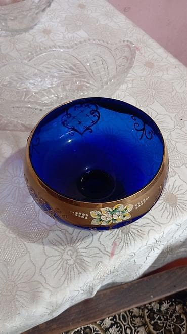 dekor divar saatlari: Böyük dekorativ şirniyyat/kupə qabları – 2 ədəd - Material: qalın — 2