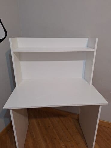 Sifarişlə mətbəx mebeli: Düz masa, Stulsuz, Polkalı, Siyirməsiz, MDF — 4