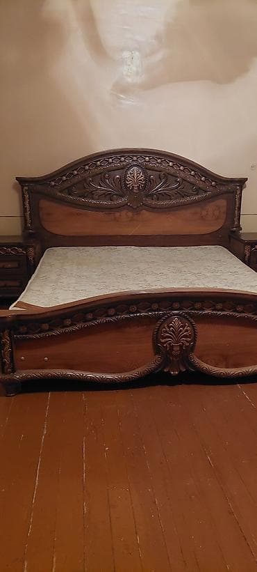 İkinəfərlik çarpayı, Matras ilə, Siyirməsiz