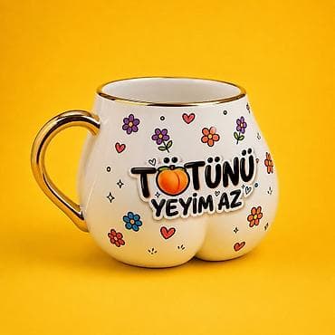 Fincanlar, rəng - Ağ, Keramika, 1 əd