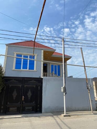 qubada tecili satilan ucuz evler: Binəqədi qəs. 6 otaqlı, 200 kv. m, Kredit yoxdur, Yeni təmirli — 1