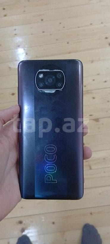 Poco 128 GB, rəng - Qara, Barmaq izi