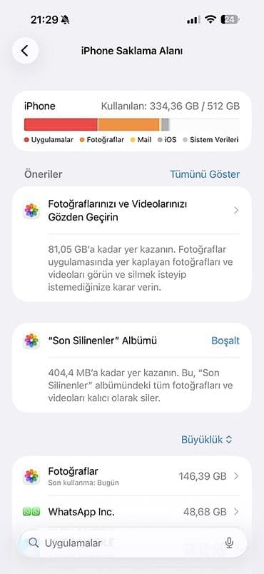iphone 13 pro max qiymet: IPhone 16 Pro Max, 512 GB, Qızılı, Face ID — 9