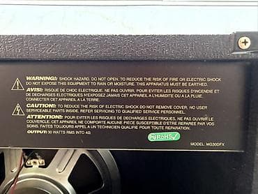 marshall major v: İşlənmiş Gitara gücləndiricisi, Marshall, 30 Vt — 4
