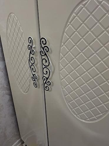 modern stol stul: 2 qapılı, Rəngli, Digər material, Açılan, Düz dolab — 9