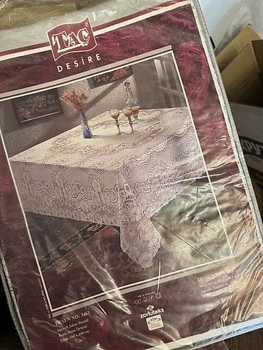 klonka sufreler: Masa örtükləri dəsti - Tac Desire kvadrat masa örtüyü: Jakar — 1
