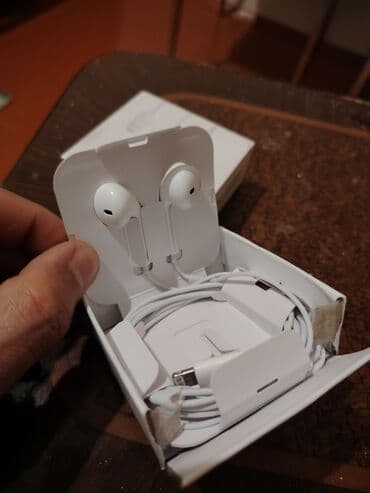 Наушники: Проводные Наушники, Apple, цвет - Белый — 2