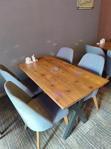 Qonaq otağı üçün, İşlənmiş, 4 stul