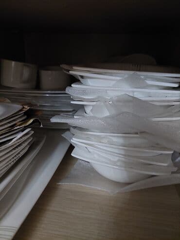 Digər süfrə qabları: Kasalar, rəng - Ağ — 5