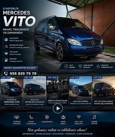 ucuz ev temiri: Minivan, 8 Oturacaq — 1