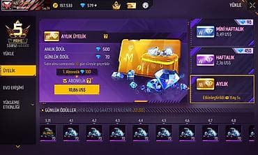 Digər: Free fire satılır elimyandi qiymətə 2 evo max 440+ kasa 2 yumruq — 3