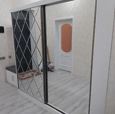 mini dolablar: Yeni, 2 qapılı, Güzgülü, Ağ, Kupe, Düz dolab — 1