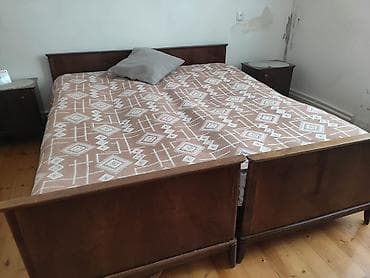 2 təknəfərlik çarpayı, Dolab, Komod, 2 tumba, İşlənmiş