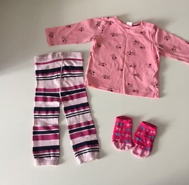 şortik kofta: Uşaq dəsti, Qız üçün, 9 - 12 ay — 2