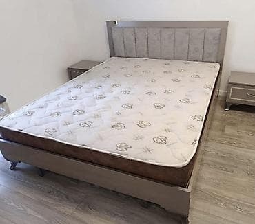Ev üçün mebel: Yataq desti 790.Catdirilma quraşdırılma odenisle.Ortopedik matrasladir — 4