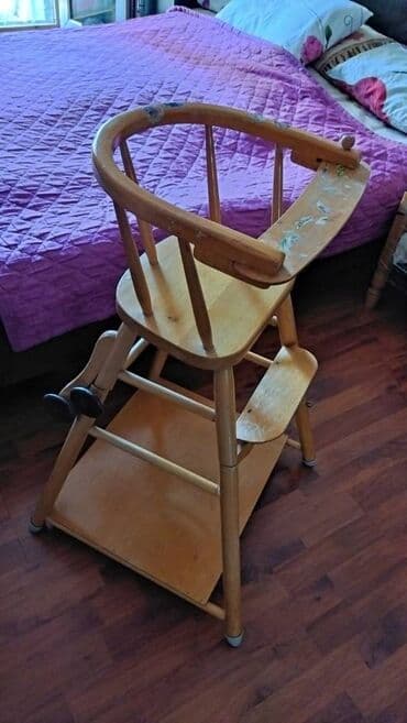 qidalandırmaq üçün uşaq stul yelləncək: Uşaq qidalanma oturacağı *Sovetden qalma *Veziyyeti yaxsidir,Yeni — 1
